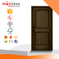 Contemporary Prefinished 5-Panel Flush Hollow Core Mahogany Wood Reversible Single Prehung Interior Door